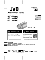 JVC GZ-R441 User guide