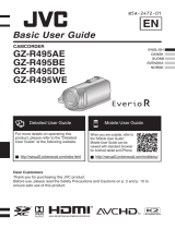 JVC GZ-R495 User guide