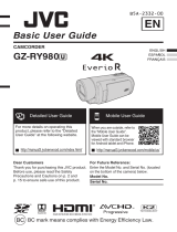 JVC GZ-RY980 User guide