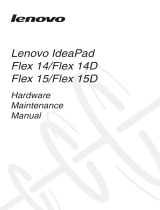 Lenovo IdeaPad Flex 14D User manual