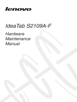 Lenovo IdeaTab S1209A User manual