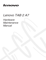Lenovo Tab Series User TAB 2 A7 User manual