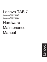 Lenovo Tab 7 User manual
