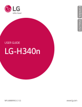 LG Leon H340n Orange User manual