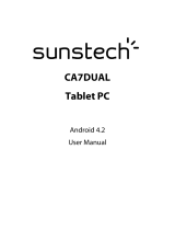 Sunstech CA7DUAL Owner's manual