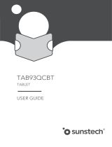 Sunstech Tab 93 QCBT User manual