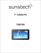 Sunstech Tab 700 Owner's manual