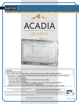 Acadia Hearth AH2613i User manual