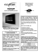 Focal Point RADIUM F500080 User manual