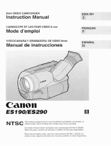 Canon ES190 User manual