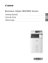 Canon WG7250F Multifunction Printer Quick start guide