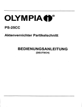 Olympia PS-25CC Owner's manual
