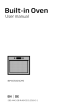 Beko BIM15300XS Owner's manual