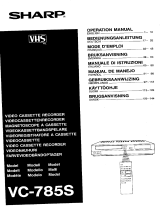 Sharp VC-785S Owner's manual