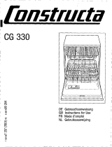 CONSTRUCTA CG330J9 Owner's manual