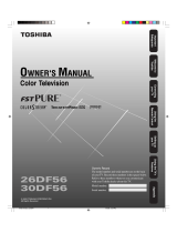 Toshiba 30DF56 User guide