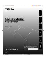 Toshiba 29AS41 User guide