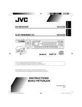 JVC KD-G725 Instructions Manual