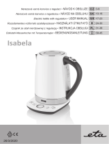 eta 1587 90000 Isabela elektronická Owner's manual