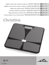 eta Christine 178190000 Body fat Owner's manual