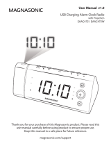 Magnasonic EAAC475W User manual