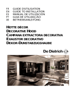 De Dietrich DHT6605X Owner's manual