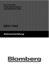 Blomberg BEO 7443 Backofen Owner's manual
