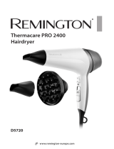 Remington D5720 Thermacare Pro 2400 User manual