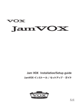 Vox Jam III Installation guide
