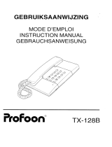 Profoon TX128 Owner's manual