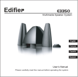 EDIFIER E3350 Owner's manual