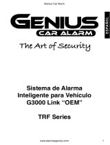 Genius Car Alarm Alarma G3000 Link TRF Series Owner's manual