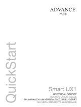 ADVANCE UX1 Owner's manual