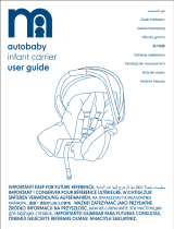 mothercare Autobaby Infant Carrier User guide