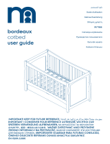 mothercare Bordeaux Cot Bed User guide