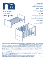 mothercare Sorrento Cot Bed User guide