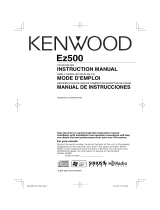 Kenwood EZ500 - Radio / CD User manual