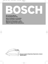 Bosch BSG81396UC/03 User manual