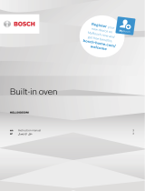 Bosch Gas oven Operating instructions