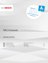 Bosch Microwave Operating instructions