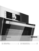Bosch HMT82G450/37 User manual