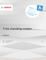 Bosch GAS RANGE COOKER User guide