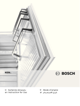 Bosch KGN57AW22N/01 User manual