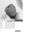 Bosch KGS46123FF Owner's manual