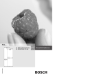 Bosch KGU34124GB/02 User manual