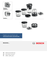 Bosch MUM58W56DE/03 User manual
