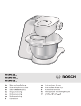 Bosch MUM54W-Serie Owner's manual