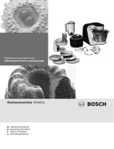 Bosch MUM53 Owner's manual