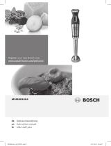Bosch MSM881664/01 User manual