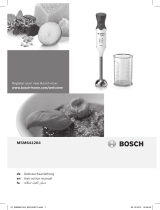 Bosch MSM641204 User manual